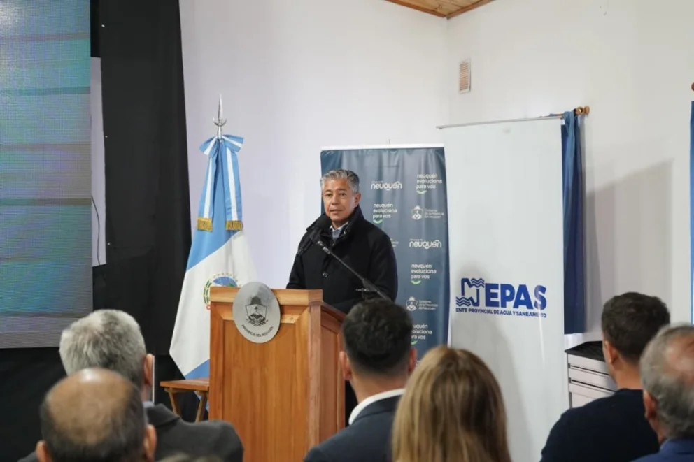 El mandatario neuquino reivindicó el rol del estado a través de las empresas públicas eficientes. Foto: X