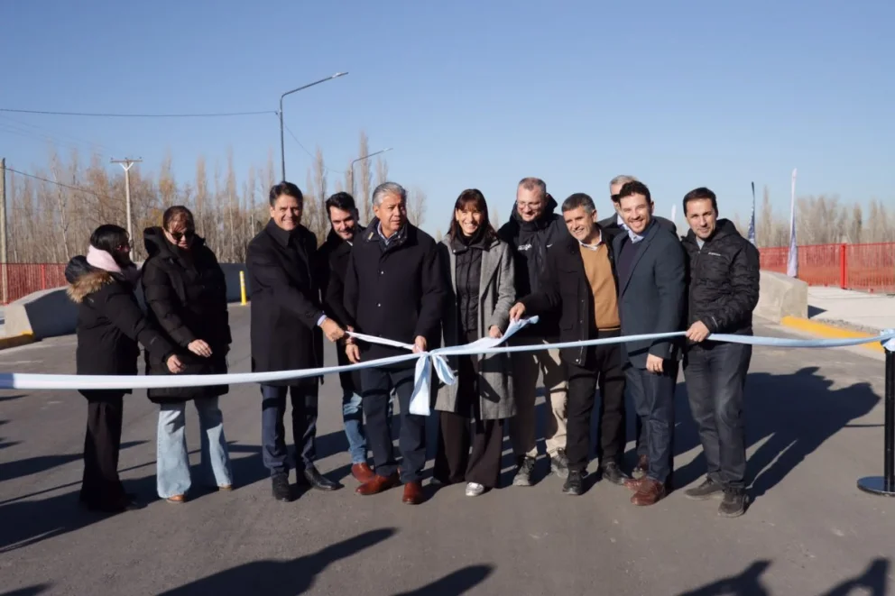 La obra se realizó en tiempo récord con financiamiento provincial. Foto: Neuquén informa.