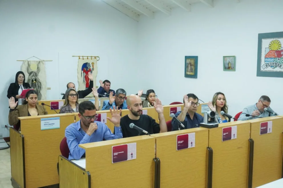 El Concejo Deliberante de Plottier.