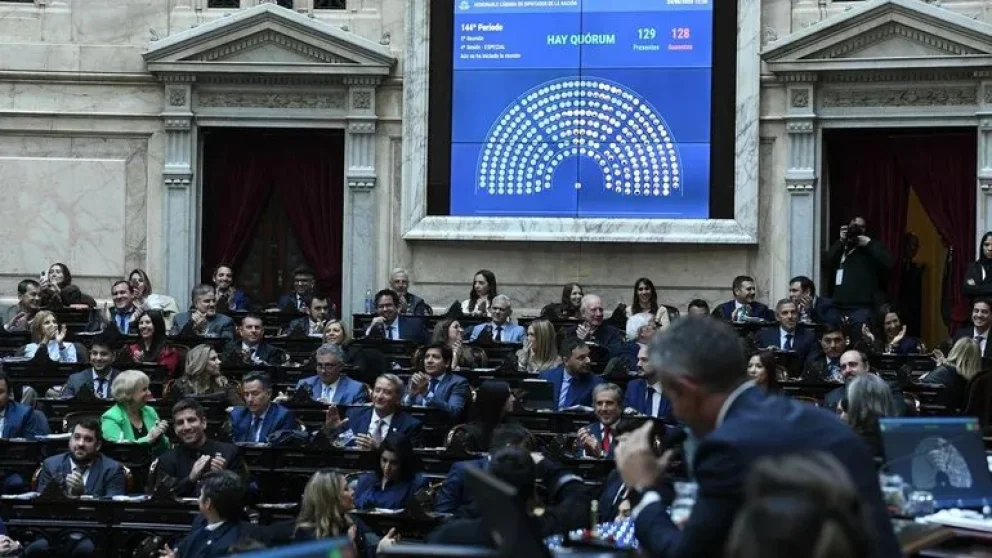 Diputados dio media sanción al proyecto Súper RIGI.