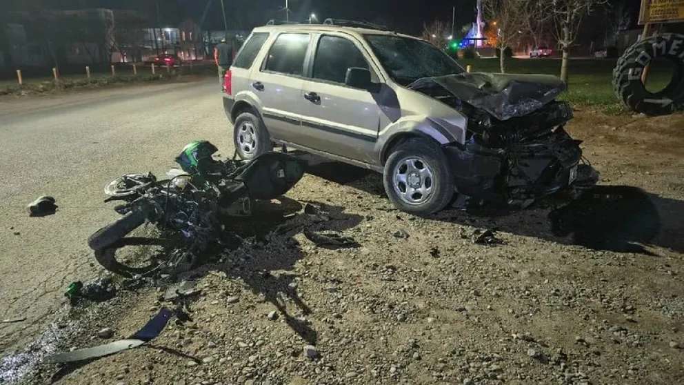 La víctima fatal era un motociclista de 29 años.