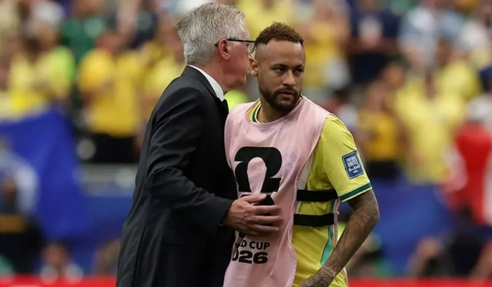 Carlo Ancelotti y el por qué Neymar no sumó minutos en la clasificación de Brasil. Foto: Diario UNO