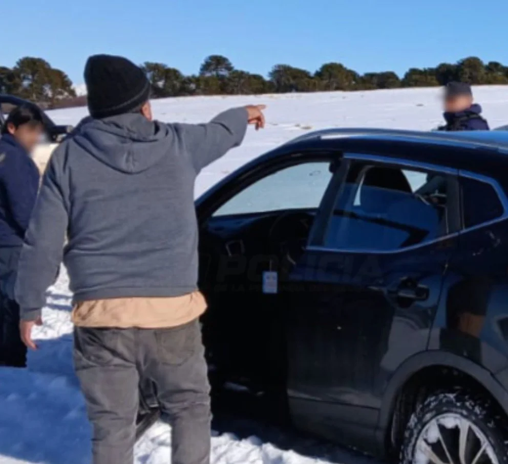 Los inmigrantes quisieron acceder a nuestro país a través de Neuquén. Foto: Noticias 7. 