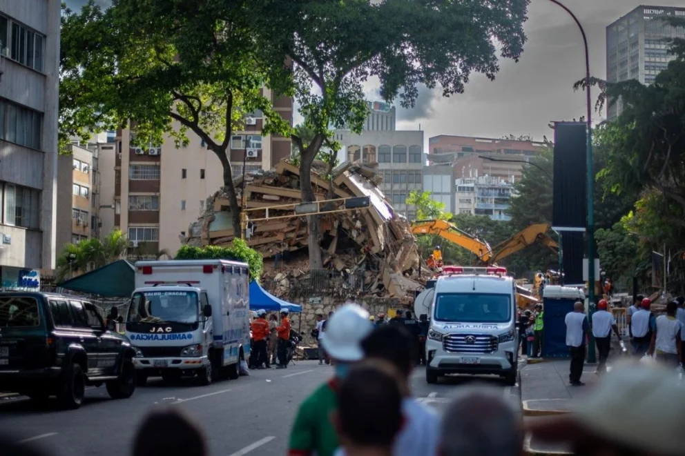 El dramático terremoto en Venezuela.