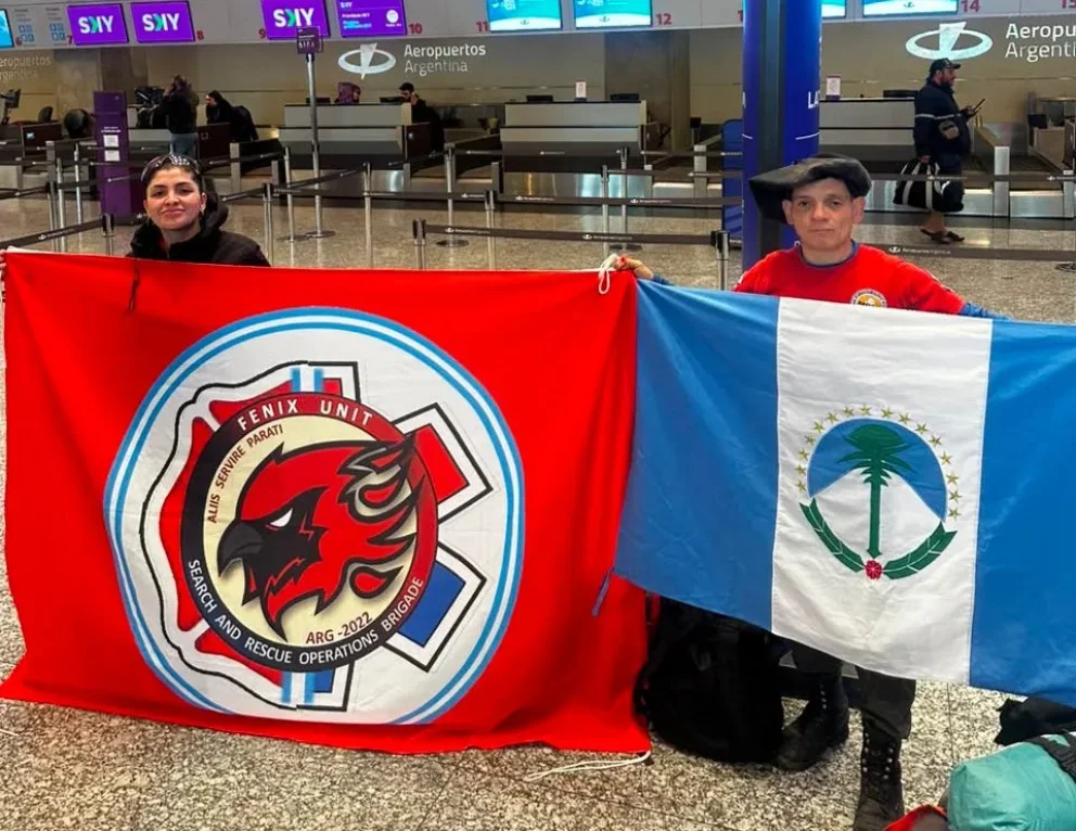 Ambos viajarán a Venezuela para continuar con la misión de rescate. Foto: Realidad Sanmartinense