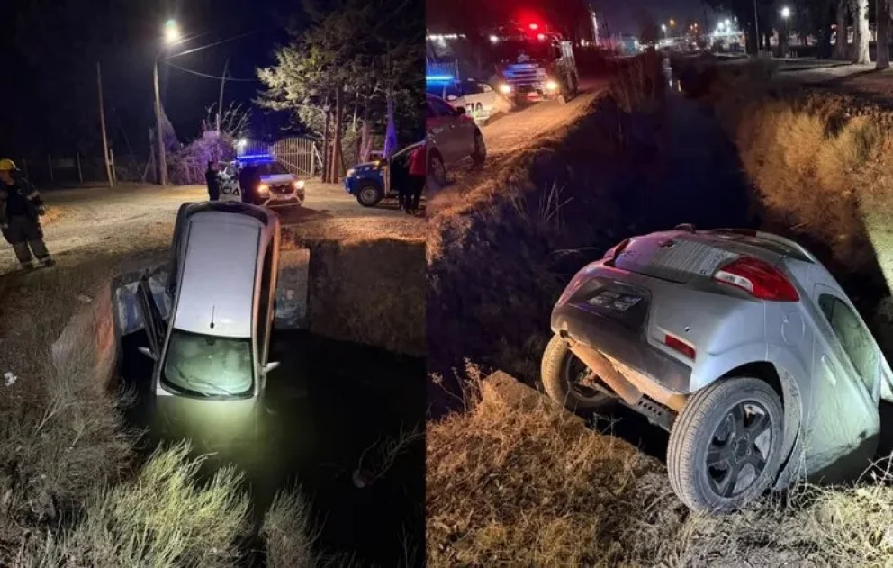 Ocurrió a las 3 de la madrugada en Centenario. Foto La Mañana Neuquén.