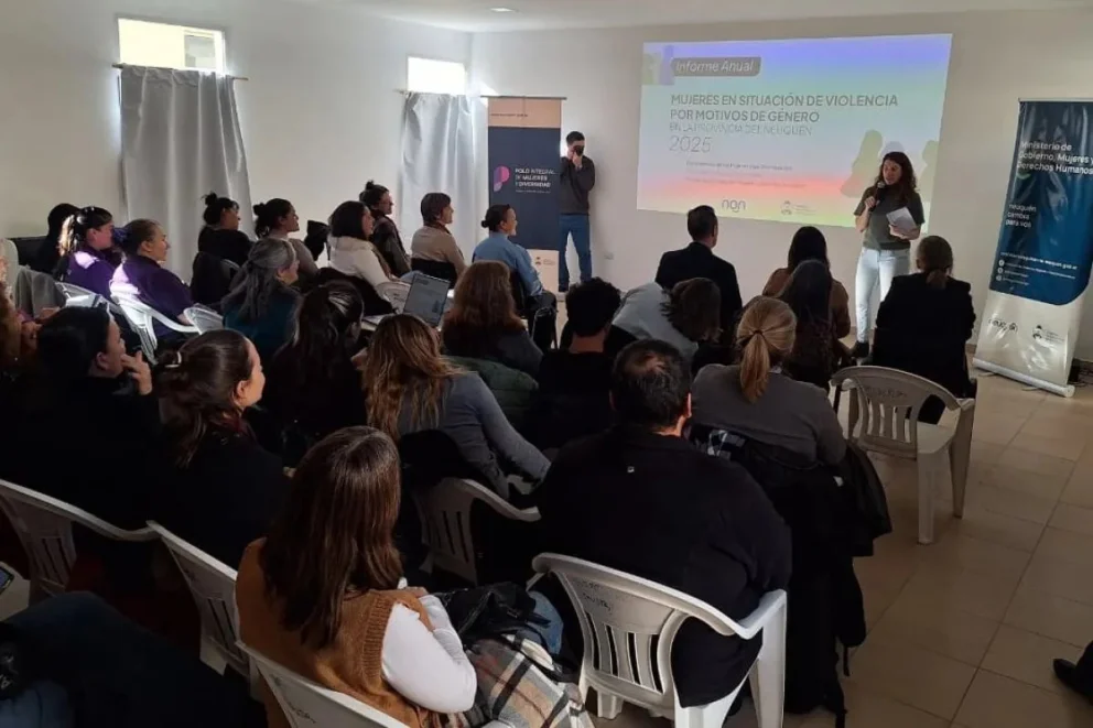 Brindo un informe detallado de las denuncias realizadas en el 2025. Foto: Neuquén Informa