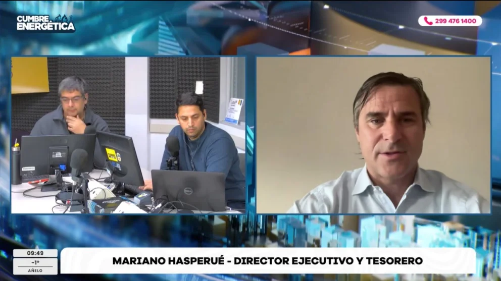 El director habló en Cumbre Energética. Fuente: AM Cumbre.