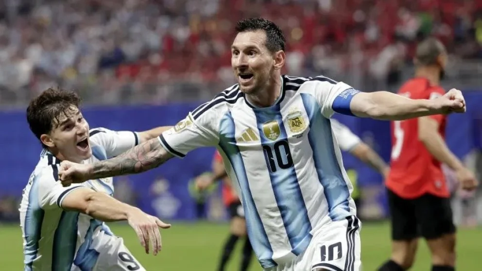 Argentina lo dio vuelta con el corazón. Foto: gentileza