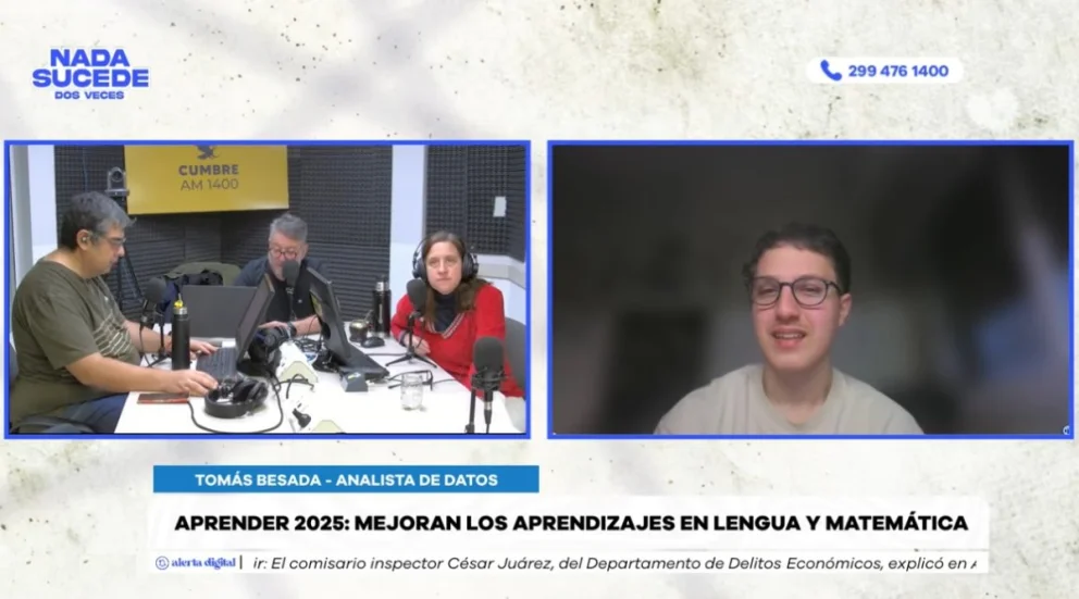 El especialista fue entrevistado en el programa "Nada sucede dos veces", por AM Cumbre 1400. Foto: captura de video Cumbre Stream