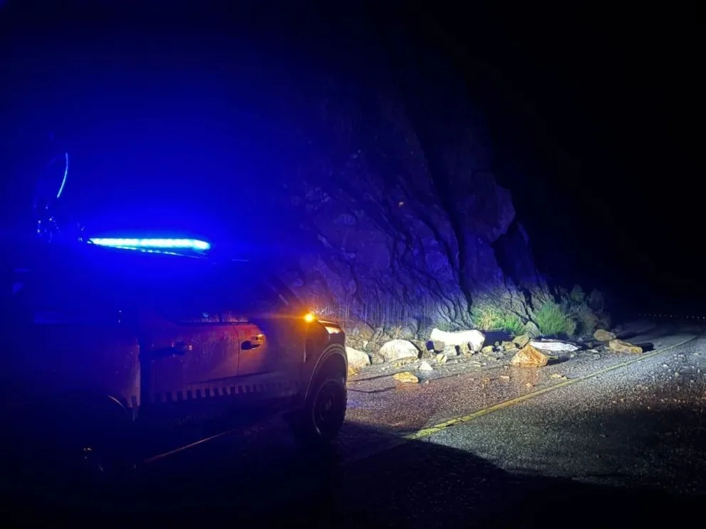 A pesar de que el tránsito se encuentra habilitado, las autoridades piden circular con extrema precaución. Foto: gentileza.
