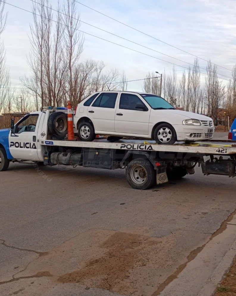 Se secuestró un vehículo de interés para la causa.