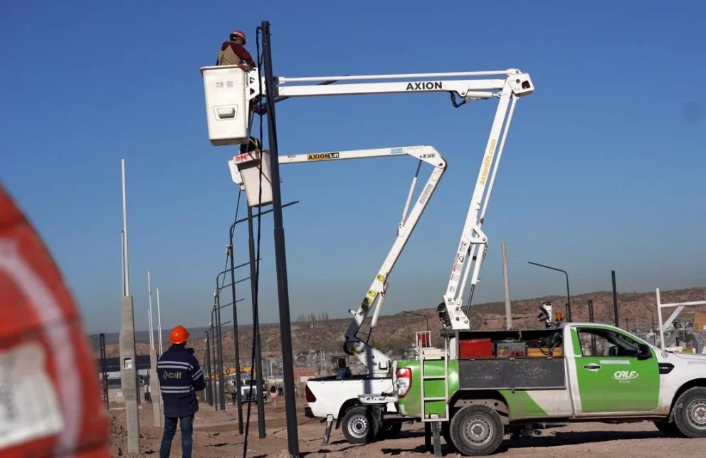 La cooperativa CALF realizará obras en un sector del oeste de la capital neuquina. Foto: CALF