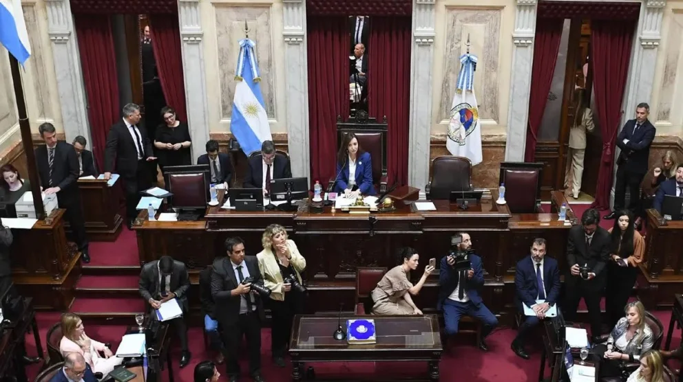 La sesión clave de este jueves busca aprobar la ley de “inviolabilidad de la propiedad privada”. Foto: gentileza.
