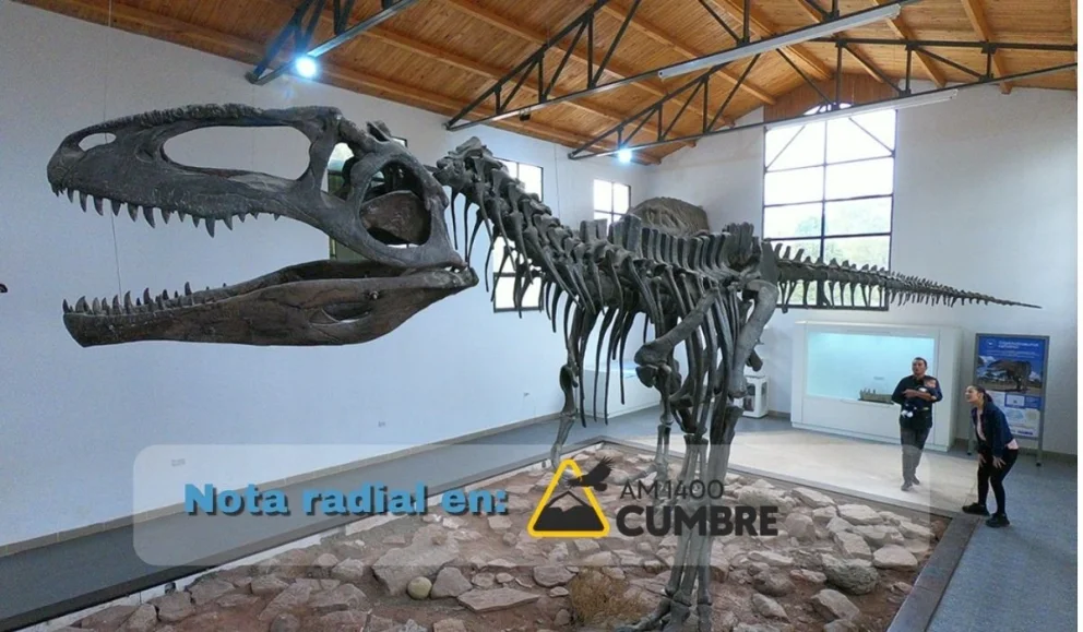 Museo Paleontológico Ernesto Bachmann, de Villa El Chocón. Foto: Municipalidad de Villa El Chocón