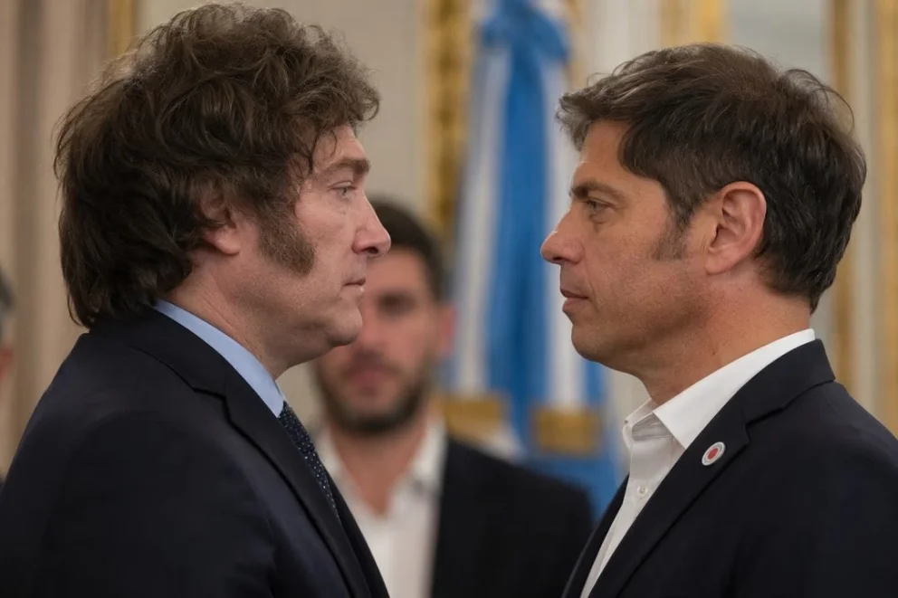 El presidente de la Nación y el gobernador de Buenos Aires fueron medidos en una nueva encuesta nacional. Foto: NA