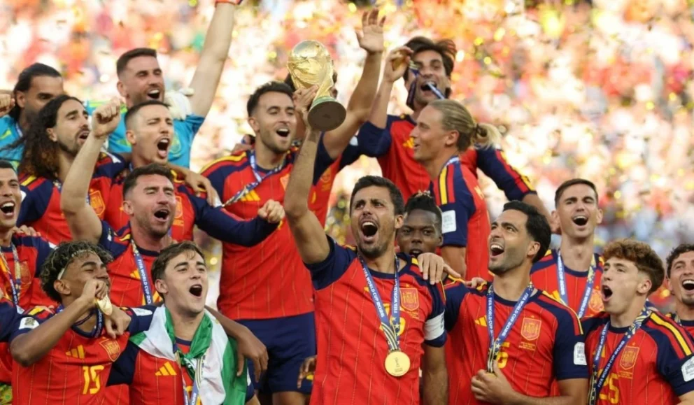 España es el flamante campeón del mundo. Foto: CNN En Español