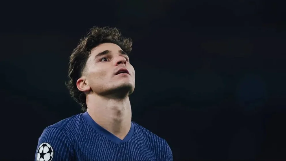 Julián Álvarez definió su futuro. Foto: Archivo