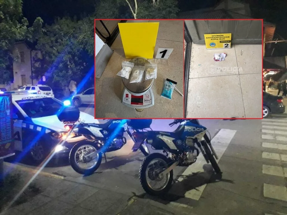 Tres kioscos narcos fueron desarticulados por la policía neuquina en San Martín de los Andes. Foto: Policía del Neuquén/archivo