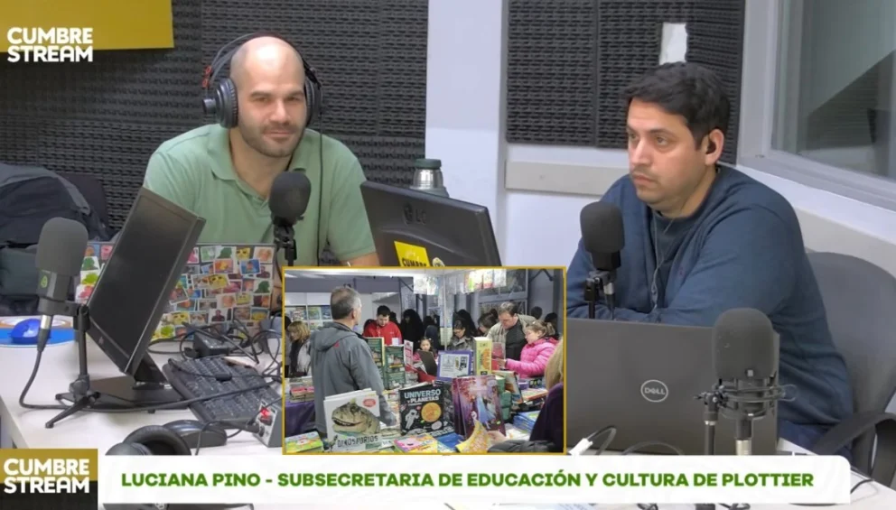 La funcionaria de la municipalidad de Plottier fue entrevistada en el programa Más vale tarde, por AM Cumbre 1400. Foto: captura de video Cumbre Stream