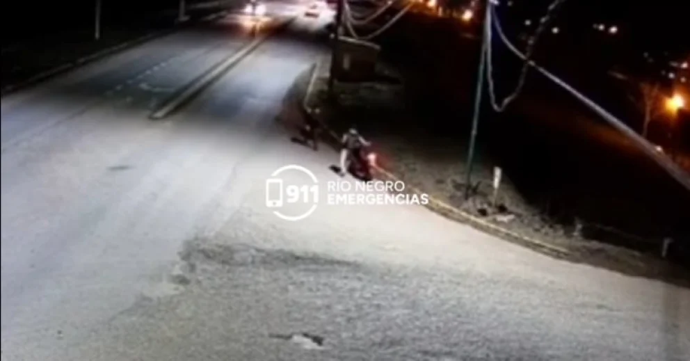 Se trataba de una Rouser de 200 cilindradas y una Honda Wave de 110 cilindradas.
