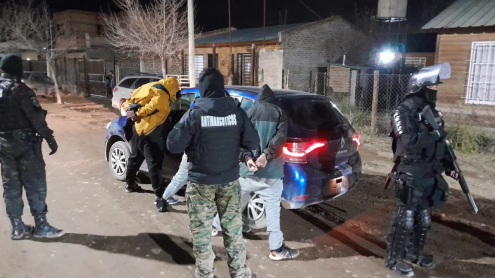 Dos operativos narcos dieron resultados positivos en Neuquén. 