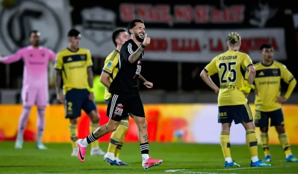 Boca sufrió una dura goleada ante Riestra. Foto: TyC Sports