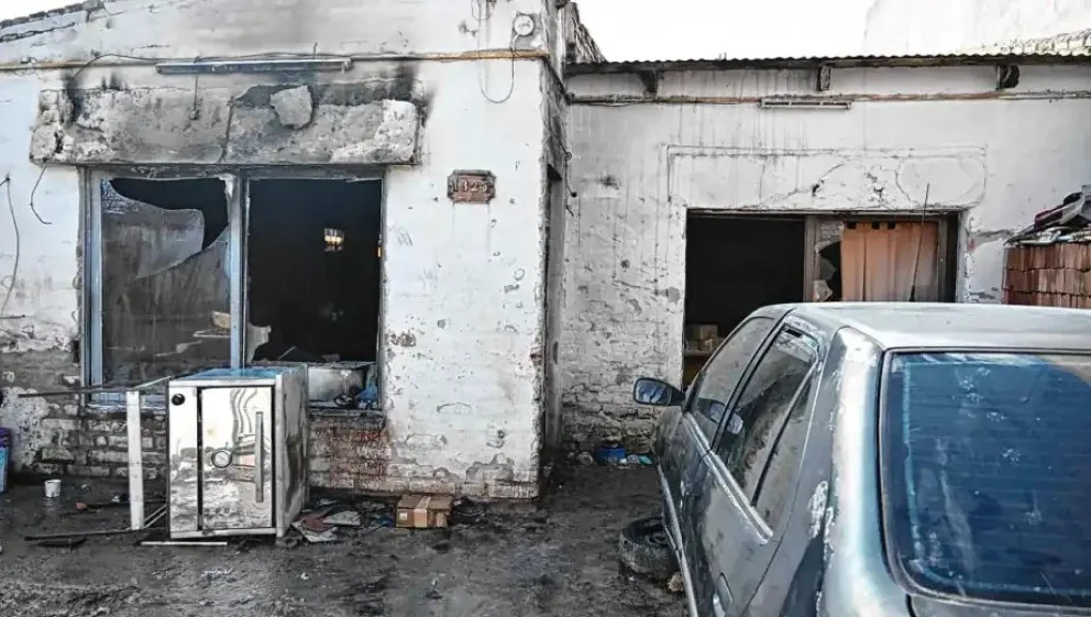 Incendio en General Roca. 
