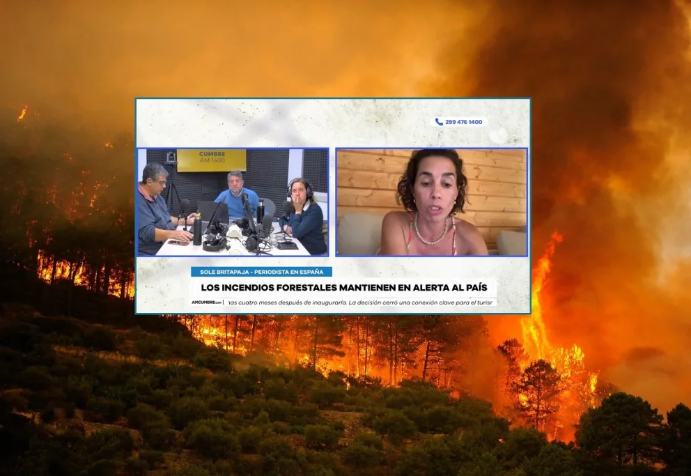 Un crudo testimonio en primera persona brindó Soledad Britapaja, por AM Cumbre 1400. Foto: captura de video Cumbre Stream/archivo
