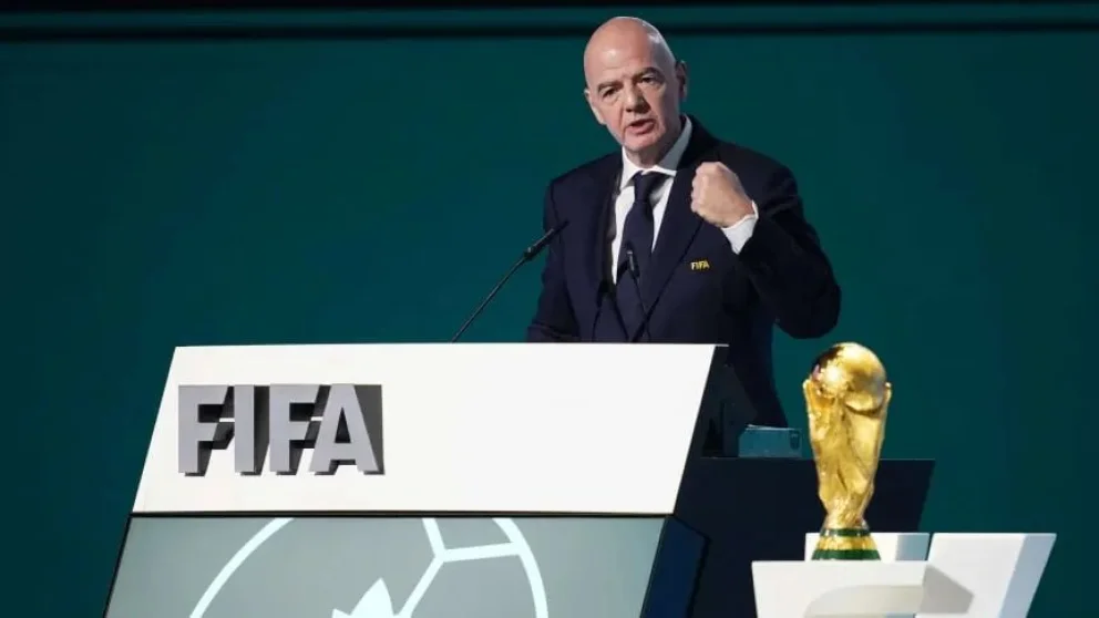 Gianni Infantino, presidente de la FIFA. Foto: archivo