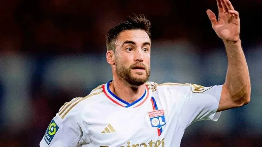 Tagliafico con la camiseta del Lyon. Foto: archivo