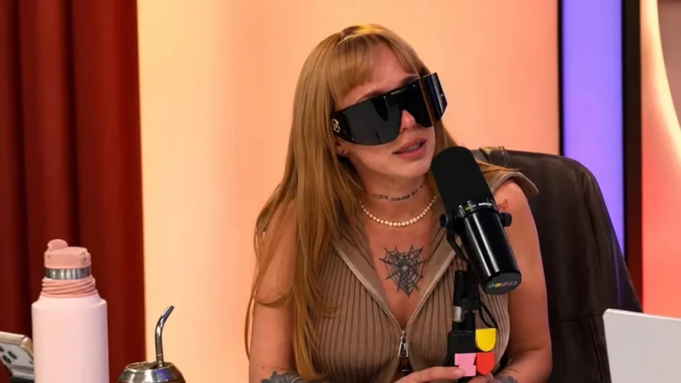 La Joaqui se quebró al aire en Luzu TV al hablar por primera vez sobre su separación de Luck Ra.
