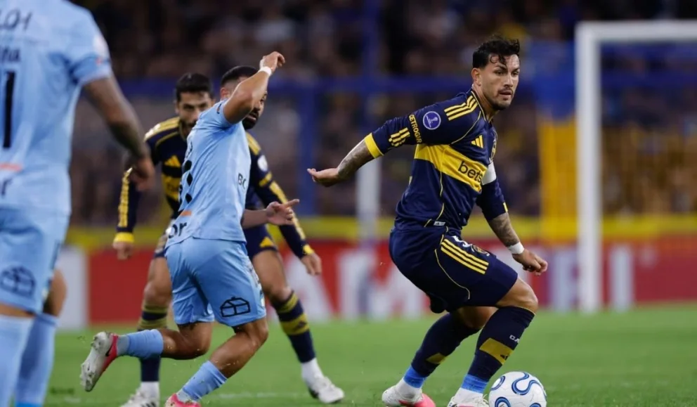 Boca derrotó a O'higgins por penales. Foto: EFE