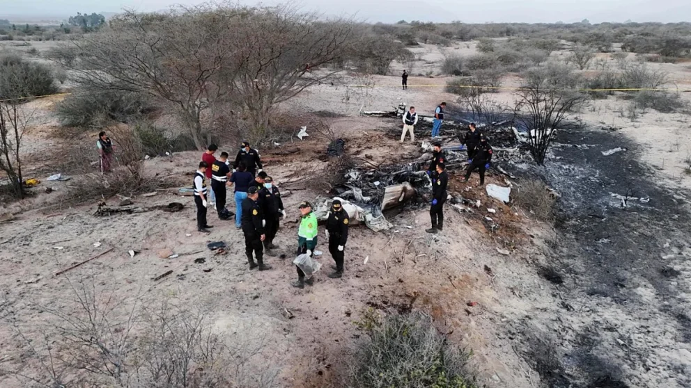 Las primeras pericias apuntan a una falla mecánica y a las condiciones metereológicas. Foto: gentileza.