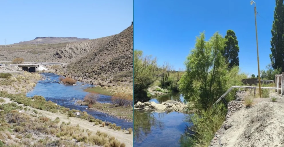 Las cinco tomas ilegales de agua del arroyo Convunco fueron desmanteladas por el organismo provincial. Foto: archivo/Neuquén Informa