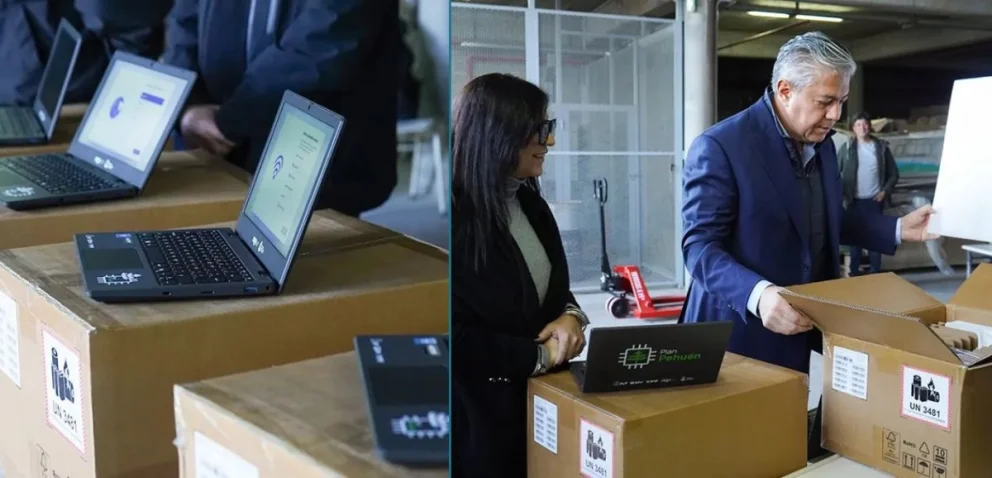 En los próximos días se comenzará con la distribución de las herramientas tecnológicas en las escuelas de todo el territorio neuquino. Fotos: Neuquén Informa