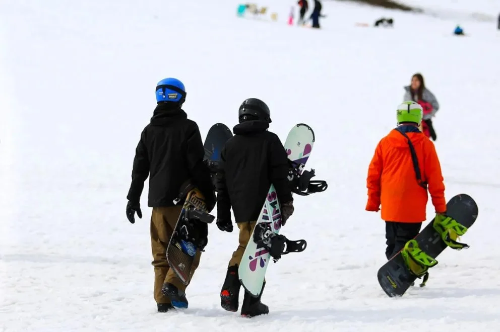 Las nevadas ayudaron al turismo invernal. Foto: Neuquén Informa. 