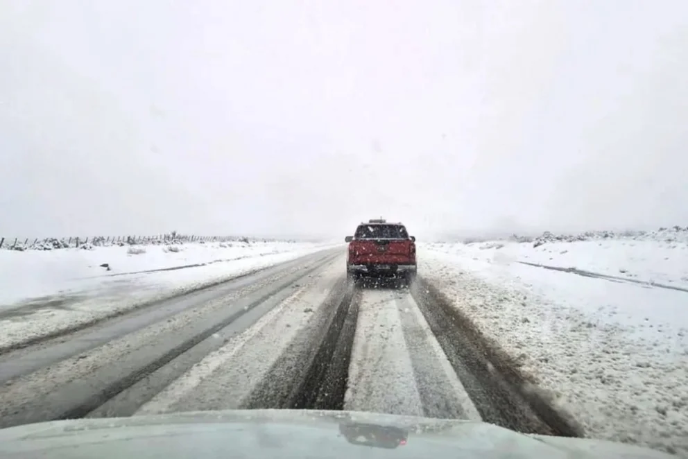 Se prevé que las lluvias y nevadas se intensifiquen durante el fin de semana en buena parte del territorio neuquino. Foto: Neuquén Informa