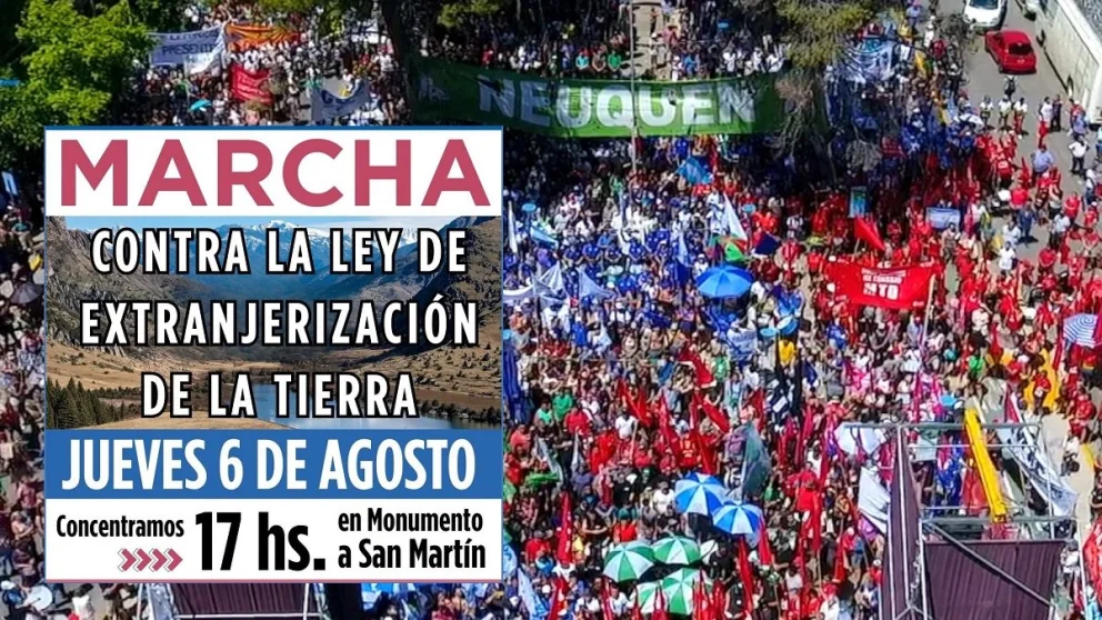 Tanto en el país como en Neuquén se prevén masivas marchas en la tarde de este jueves. Fotos: archivo