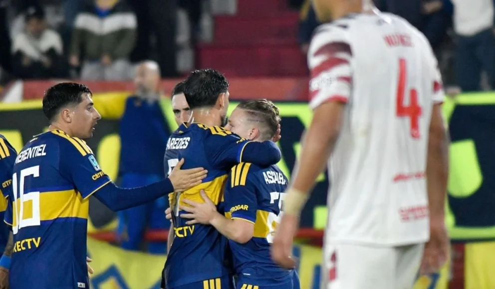 Boca le ganó a Estudiantes y logró su primer triunfo en el Torneo Clausura. Foto: Diario Popular