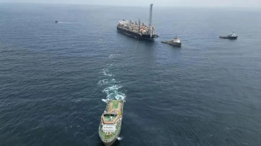 El buque Hilli Episeyo será clave en la primera etapa del proyecto de GNL frente a las costas rionegrinas.