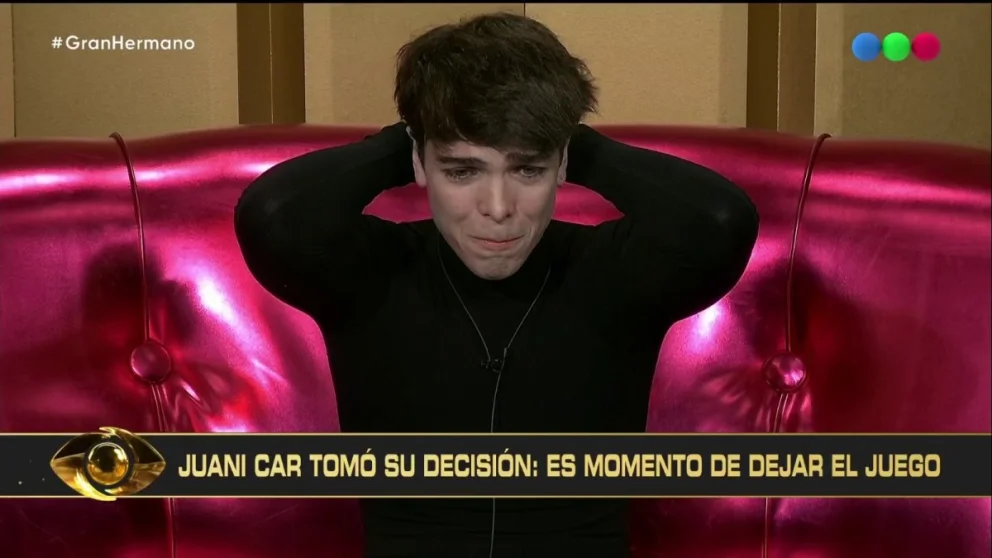 Juanicar abandonó la casa de Gran Hermano tras la internación de su madre, en una gala marcada por la emoción y el repudio a los dichos de Eliana Guercio.