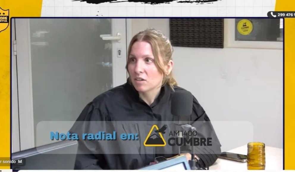 Josefina Codermatz en Cumbre Deportiva. Foto: AM Cumbre