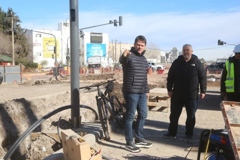 La obra combina pavimentación, infraestructura pluvial e iluminación led.
