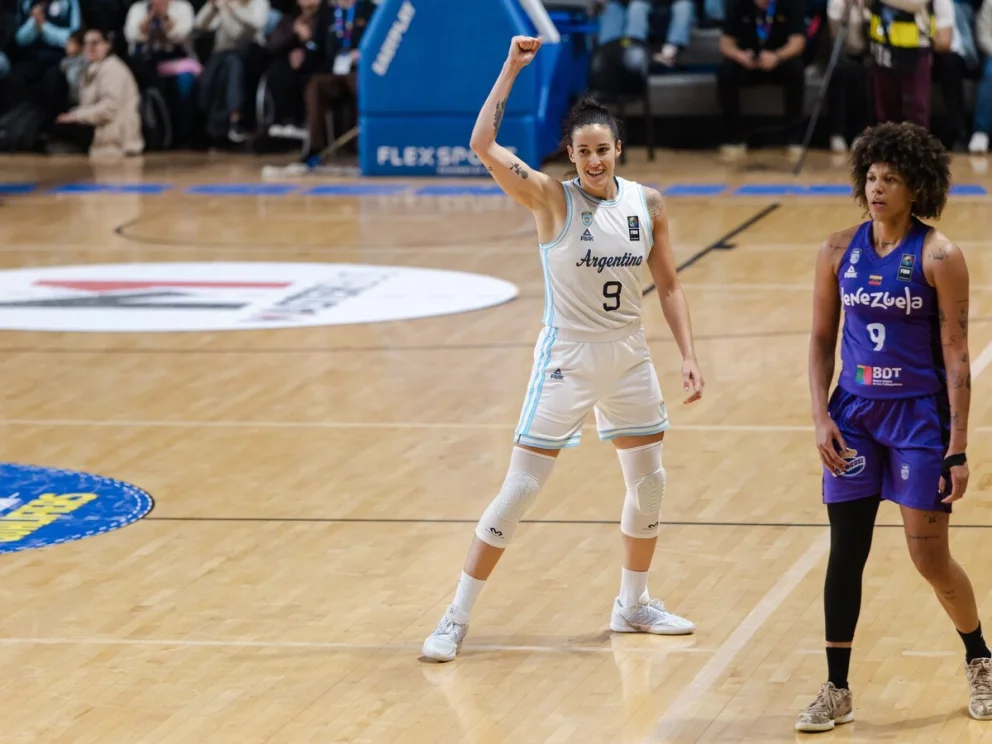 La Selección Argentina femenina se consagró campeona del Sudamericano de básquet tras vencer a Venezuela en Zárate.