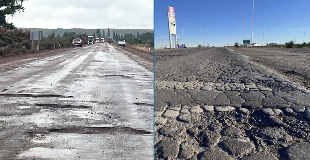 El vocero presidencial, Adrián Ravier, confirmó que el gobierno nacional desvió fondos que debían destinarse al mantenimiento de infraestructura vial para que cierre la cuenta del "equilibrio fiscal". Fotos: archivo Ruta Nacional 151