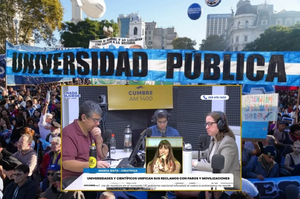 La científica fue entrevistada en el programa "Nada sucede dos veces", por AM Cumbre 1400. Foto: captura de video Cumbre Stream