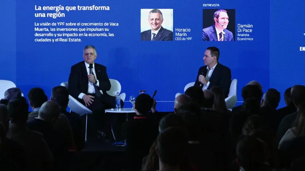 Horacio Marín expuso el plan de crecimiento de YPF durante el Foro de Inversiones Vaca Muerta – Energía y Real Estate.