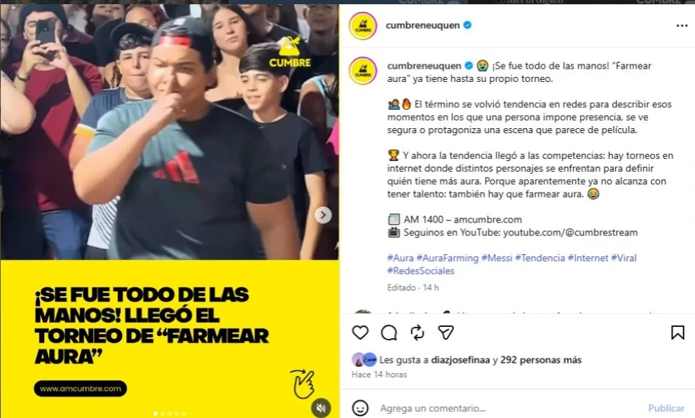 La expresión "farmear aura" se volvió tendencia en redes sociales para describir con humor y estilo esos momentos en los que alguien proyecta seguridad o carisma.