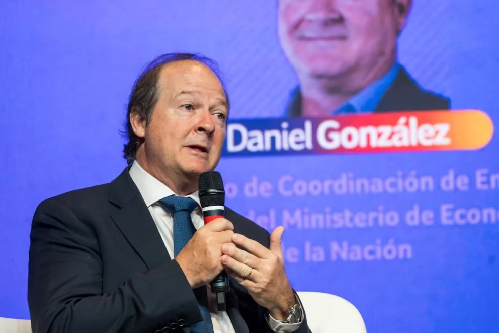  Daniel González presentó las nuevas estimaciones sobre Vaca Muerta durante el Summit de AmCham Energía.